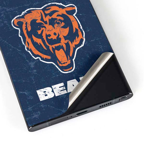 NFL Chicago Bears - Alternate Distressed Galaxy S25 Ultra Skin